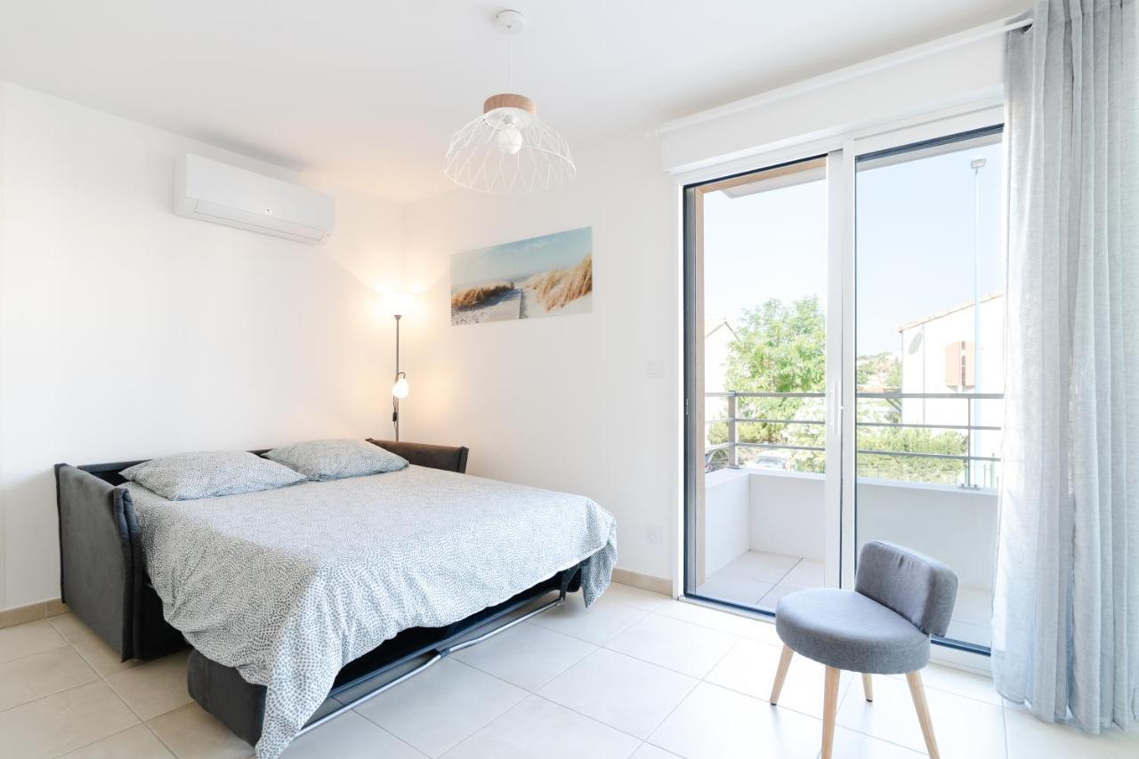 Appartement Neuf 4 Etoiles - Sunset Lodge, Narbonne Plage Eksteriør bilde
