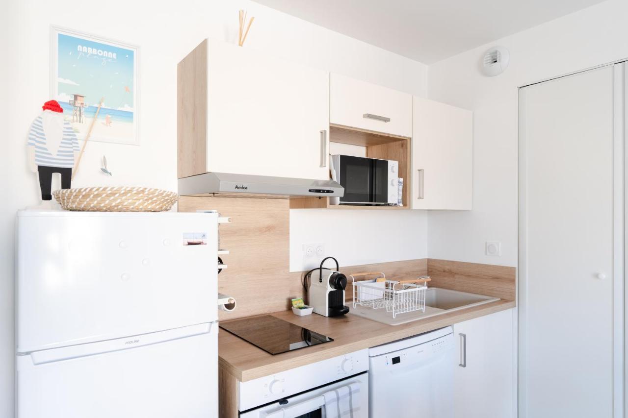 Appartement Neuf 4 Etoiles - Sunset Lodge, Narbonne Plage Eksteriør bilde