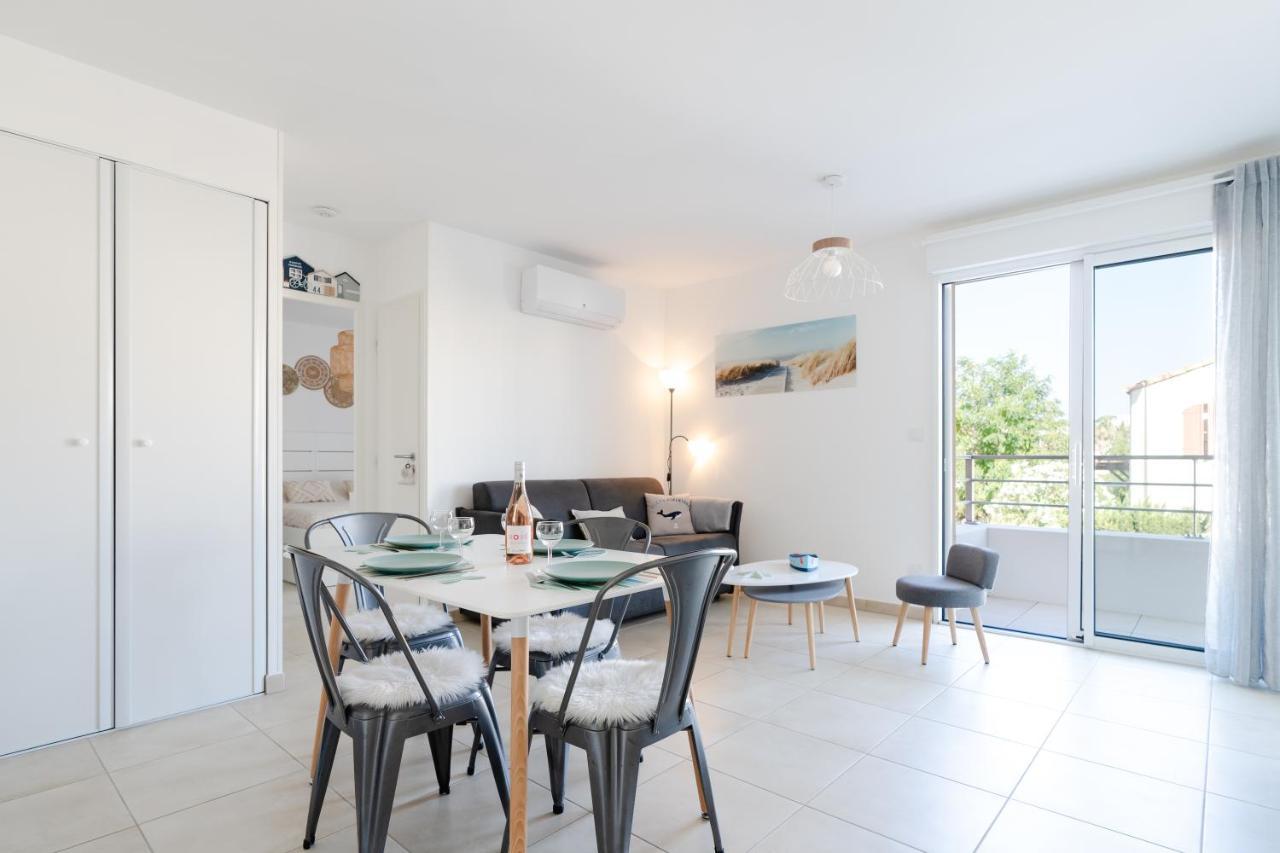 Appartement Neuf 4 Etoiles - Sunset Lodge, Narbonne Plage Eksteriør bilde